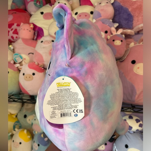 OG 2020 Eloise the pink and purple cat squishmallow NWT 16in - Picture 4 of 5
